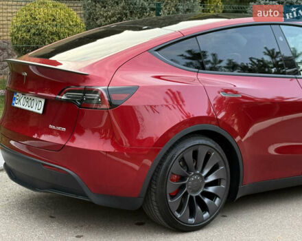 Красный Тесла Model Y, объемом двигателя 0 л и пробегом 4 тыс. км за 34999 $, фото 34 на Automoto.ua