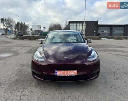 Красный Тесла Model Y, объемом двигателя 0 л и пробегом 42 тыс. км за 33900 $, фото 11 на Automoto.ua