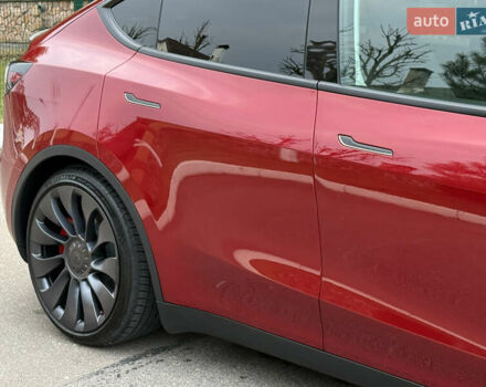 Красный Тесла Model Y, объемом двигателя 0 л и пробегом 4 тыс. км за 34999 $, фото 43 на Automoto.ua