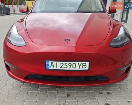 Красный Тесла Model Y, объемом двигателя 0 л и пробегом 20 тыс. км за 32000 $, фото 10 на Automoto.ua