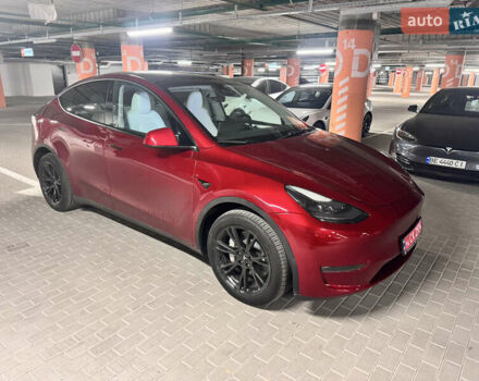 Красный Тесла Model Y, объемом двигателя 0 л и пробегом 12 тыс. км за 28880 $, фото 3 на Automoto.ua