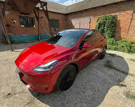 Красный Тесла Model Y, объемом двигателя 0 л и пробегом 22 тыс. км за 30500 $, фото 4 на Automoto.ua