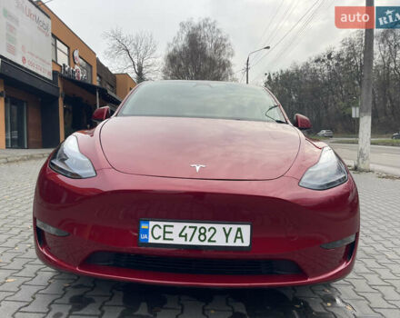 Червоний Тесла Model Y, об'ємом двигуна 0 л та пробігом 3 тис. км за 32500 $, фото 1 на Automoto.ua
