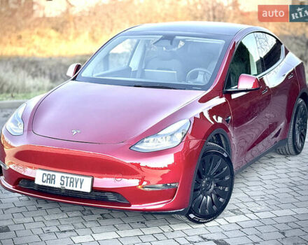 Красный Тесла Model Y, объемом двигателя 0 л и пробегом 8 тыс. км за 29999 $, фото 7 на Automoto.ua