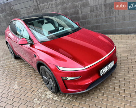 Красный Тесла Model Y, объемом двигателя 0 л и пробегом 2 тыс. км за 49990 $, фото 15 на Automoto.ua