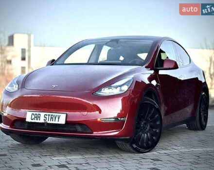 Красный Тесла Model Y, объемом двигателя 0 л и пробегом 8 тыс. км за 29999 $, фото 3 на Automoto.ua