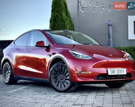 Красный Тесла Model Y, объемом двигателя 0 л и пробегом 8 тыс. км за 29999 $, фото 10 на Automoto.ua