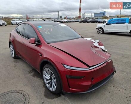 Красный Тесла Model Y, объемом двигателя 0 л и пробегом 7 тыс. км за 44300 $, фото 2 на Automoto.ua