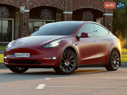 Тесла Model Y 2020 в Киеве на Automoto.ua Красный Тесла Model Y, объемом двигателя 0 л и пробегом 80 тыс. км за 25900 $, фото 1 на Automoto.ua