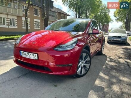 Тесла Model Y 2020 в Тернополе на Automoto.ua Красный Тесла Model Y, объемом двигателя 0 л и пробегом 97 тыс. км за 21300 $, фото 1 на Automoto.ua