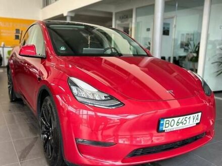 Червоний Тесла Model Y, об'ємом двигуна 0 л та пробігом 107 тис. км за 24100 $, фото 1 на Automoto.ua