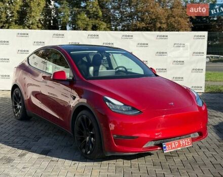 Красный Тесла Model Y, объемом двигателя 0 л и пробегом 139 тыс. км за 20300 $, фото 1 на Automoto.ua