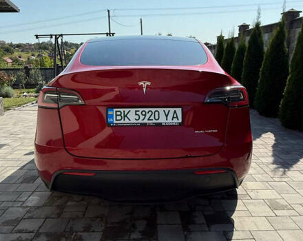 Красный Тесла Model Y, объемом двигателя 0 л и пробегом 100 тыс. км за 21900 $, фото 1 на Automoto.ua