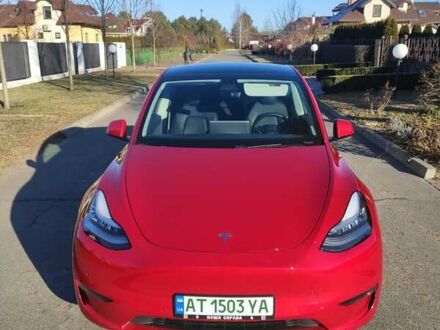 Тесла Model Y 2020 в Киеве на Automoto.ua Красный Тесла Model Y, объемом двигателя 0 л и пробегом 52 тыс. км за 24600 $, фото 1 на Automoto.ua