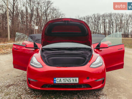 Червоний Тесла Model Y, об'ємом двигуна 0 л та пробігом 54 тис. км за 24000 $, фото 1 на Automoto.ua