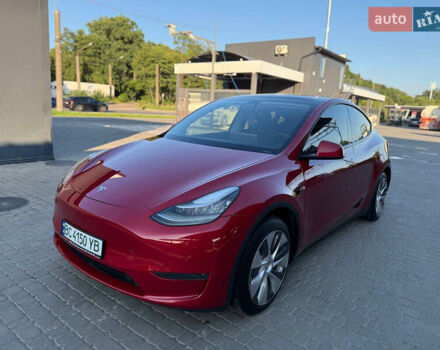 Червоний Тесла Model Y, об'ємом двигуна 0 л та пробігом 125 тис. км за 19900 $, фото 1 на Automoto.ua
