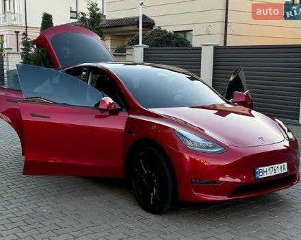 Красный Тесла Model Y, объемом двигателя 0 л и пробегом 109 тыс. км за 18700 $, фото 1 на Automoto.ua