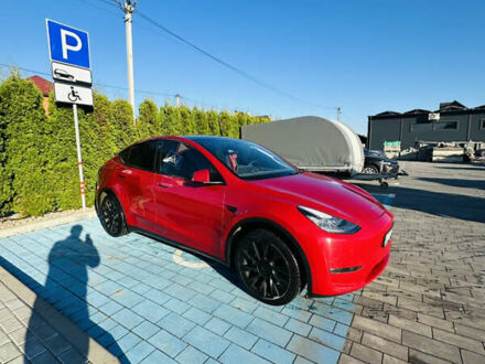 Тесла Model Y 2021 у Луцьку на Automoto.ua Червоний Тесла Model Y, об'ємом двигуна 0 л та пробігом 65 тис. км за 20900 $, фото 1 на Automoto.ua