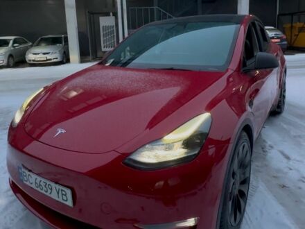 Червоний Тесла Model Y, об'ємом двигуна 0.4 л та пробігом 188 тис. км за 28000 $, фото 1 на Automoto.ua