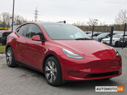 Тесла Model Y 2021 в Черновцах на Automoto.ua Красный Тесла Model Y, объемом двигателя 85 л и пробегом 64 тыс. км за 33200 $, фото 1 на Automoto.ua