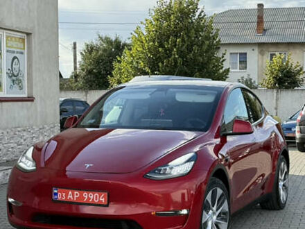 Красный Тесла Model Y, объемом двигателя 0 л и пробегом 146 тыс. км за 23000 $, фото 1 на Automoto.ua