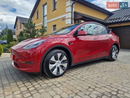 Тесла Model Y 2021 у Хмельницькому на Automoto.ua Червоний Тесла Model Y, об'ємом двигуна 0 л та пробігом 99 тис. км за 22900 $, фото 1 на Automoto.ua