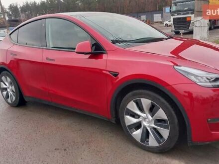 Красный Тесла Model Y, объемом двигателя 0 л и пробегом 150 тыс. км за 25500 $, фото 1 на Automoto.ua