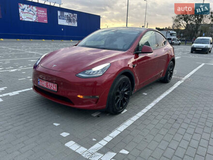 Тесла Model Y 2021 в Ковель на Automoto.ua Красный Тесла Model Y, объемом двигателя 0 л и пробегом 82 тыс. км за 23900 $, фото 1 на Automoto.ua
