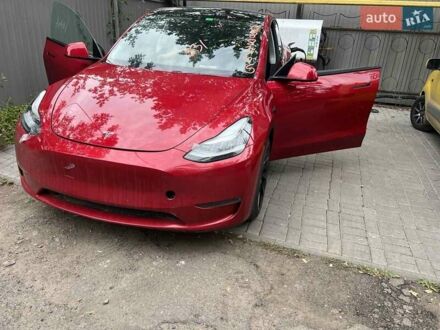 Червоний Тесла Model Y, об'ємом двигуна 0 л та пробігом 37 тис. км за 43000 $, фото 1 на Automoto.ua