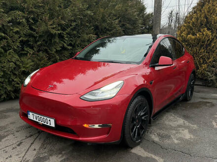 Червоний Тесла Model Y, об'ємом двигуна 0 л та пробігом 95 тис. км за 29500 $, фото 1 на Automoto.ua