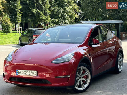 Красный Тесла Model Y, объемом двигателя 0 л и пробегом 127 тыс. км за 22499 $, фото 1 на Automoto.ua