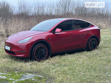 Червоний Тесла Model Y, об'ємом двигуна 0 л та пробігом 68 тис. км за 35500 $, фото 1 на Automoto.ua
