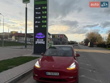 Красный Тесла Model Y, объемом двигателя 0 л и пробегом 119 тыс. км за 17300 $, фото 1 на Automoto.ua