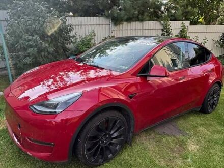 Тесла Model Y 2022 в Львове на Automoto.ua Красный Тесла Model Y, объемом двигателя 0 л и пробегом 85 тыс. км за 20500 $, фото 1 на Automoto.ua