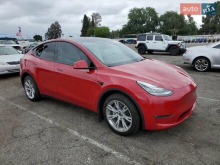 Красный Тесла Model Y, объемом двигателя 0 л и пробегом 75 тыс. км за 26500 $, фото 1 на Automoto.ua