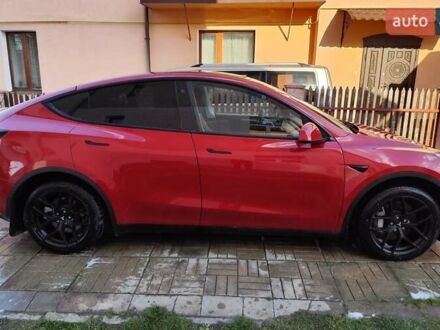 Тесла Model Y 2022 в Золочев на Automoto.ua Красный Тесла Model Y, объемом двигателя 0 л и пробегом 62 тыс. км за 24999 $, фото 1 на Automoto.ua