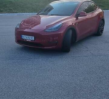 Тесла Model Y 2022 в Львове на Automoto.ua Красный Тесла Model Y, объемом двигателя 0 л и пробегом 103 тыс. км за 26300 $, фото 1 на Automoto.ua