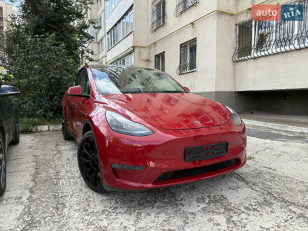 Червоний Тесла Model Y, об'ємом двигуна 0 л та пробігом 25 тис. км за 24900 $, фото 1 на Automoto.ua