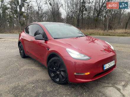 Красный Тесла Model Y, объемом двигателя 0 л и пробегом 70 тыс. км за 27300 $, фото 1 на Automoto.ua