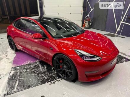 Червоний Тесла Model Y, об'ємом двигуна 0 л та пробігом 14 тис. км за 34000 $, фото 1 на Automoto.ua