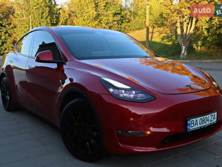 Красный Тесла Model Y, объемом двигателя 0 л и пробегом 72 тыс. км за 28999 $, фото 1 на Automoto.ua