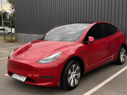 Червоний Тесла Model Y, об'ємом двигуна 0 л та пробігом 11 тис. км за 28000 $, фото 1 на Automoto.ua