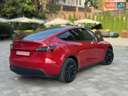 Тесла Model Y 2023 у Луцьку на Automoto.ua Червоний Тесла Model Y, об'ємом двигуна 0 л та пробігом 33 тис. км за 26000 $, фото 1 на Automoto.ua
