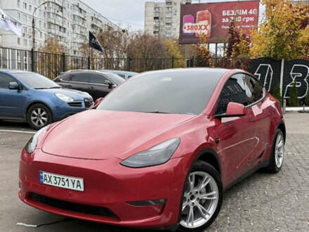 Тесла Model Y 2023 в Харькове на Automoto.ua Красный Тесла Model Y, объемом двигателя 0 л и пробегом 33 тыс. км за 27700 $, фото 1 на Automoto.ua