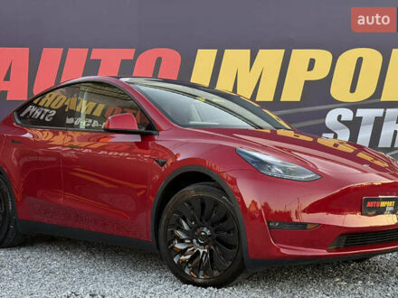 Тесла Model Y 2023 в Стрые на Automoto.ua Красный Тесла Model Y, объемом двигателя 0 л и пробегом 21 тыс. км за 24999 $, фото 1 на Automoto.ua