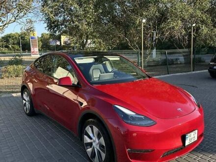Тесла Model Y 2023 в Каменское - Днепродзержинск на Automoto.ua Красный Тесла Model Y, объемом двигателя 0 л и пробегом 37 тыс. км за 29000 $, фото 1 на Automoto.ua
