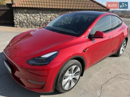 Тесла Model Y 2023 в Виннице на Automoto.ua Красный Тесла Model Y, объемом двигателя 0 л и пробегом 31 тыс. км за 30888 $, фото 1 на Automoto.ua