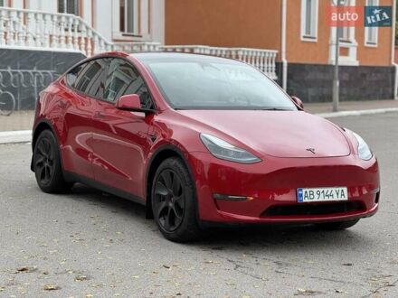 Тесла Model Y 2023 в Хмельнике на Automoto.ua Красный Тесла Model Y, объемом двигателя 0 л и пробегом 84 тыс. км за 25800 $, фото 1 на Automoto.ua