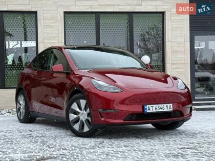 Червоний Тесла Model Y, об'ємом двигуна 0 л та пробігом 18 тис. км за 29500 $, фото 1 на Automoto.ua