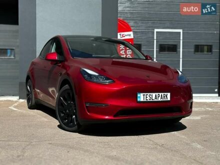 Тесла Model Y 2024 в Киеве на Automoto.ua Красный Тесла Model Y, объемом двигателя 0 л и пробегом 12 тыс. км за 31999 $, фото 1 на Automoto.ua